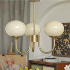 Glass Ball Chandelier: Creative Bauhaus Arts for Girls Bedroom & Home Decor