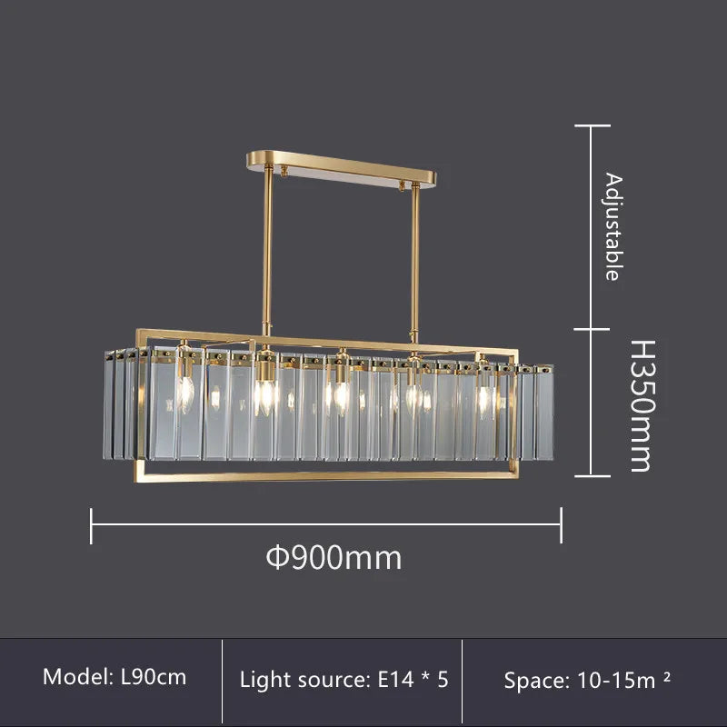 Luxury Water Ripple Glass Chandelier - LED Lighting Fixture for Home Decor