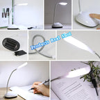 LED Desk Lamp | Table Reading Light for Study and Bedroom Bedside Reading