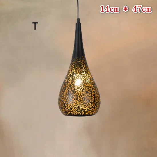 Turkish Pendant Lamp: LED Morocco Lighting for Restaurant, Bar, and Hallway