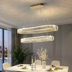 Crystal Pendant Chandelier Modern LED Ceiling Light Fixture