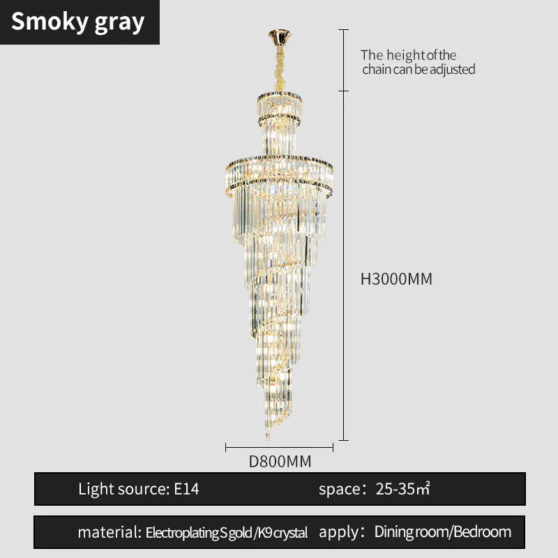 Crystal Chandelier | French Simple Design for Dining Room, Living Room, and Master Bedroom