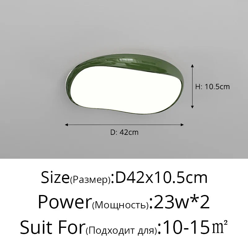 Nordic Ceiling Lights in White, Black, Red: Designer Lighting for Home Decor