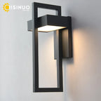 Outdoor LED Wall Light 10W Black Retro Vintage Waterproof Sconce Street Garden Luminaire