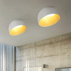 Wood Grain Ceiling Light - Designer Fixture for Study Room