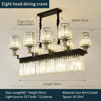 Modern Crystal Chandelier Light for Luxurious Living Spaces