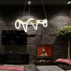 Modern Designer Chandelier for Living Room, Dining Table, Bar - Lines Lighting