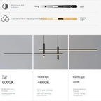 Minimalist Dining Room LED Chandelier Pendant Lights