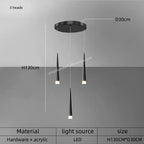 Modern Loft Chandelier LED Ceiling Light for Living Room Hallway