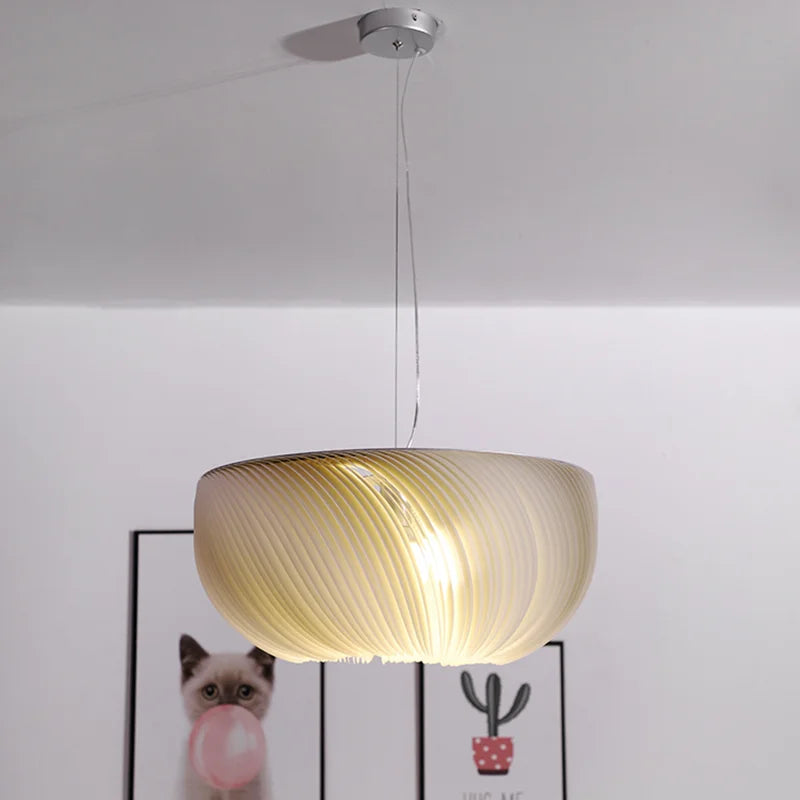 Wabi Sabi Parchment Ceiling Lamp: Elegant Japan Pendant Light for Home Decor.