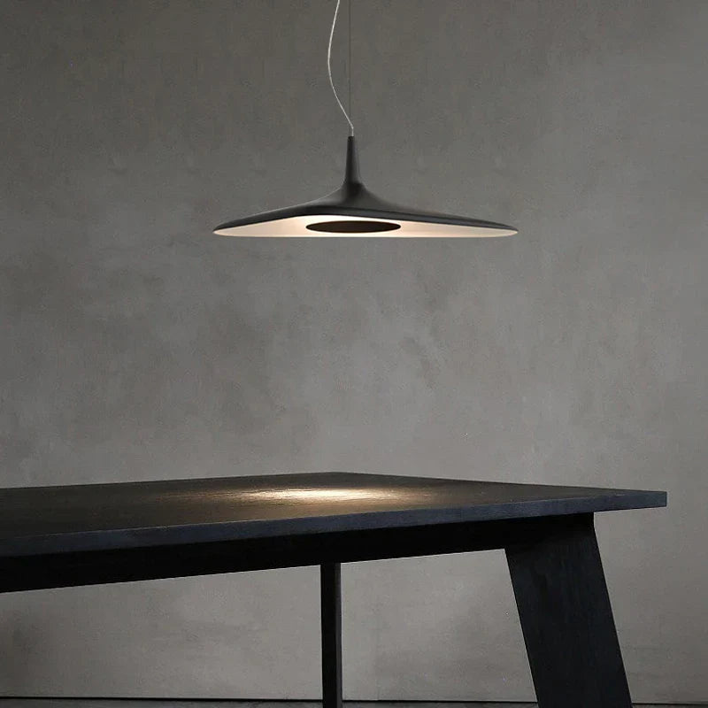 Noir Pendant Lamp: Vintage Nordic Design Lighting for Dining Room & Kitchen Island