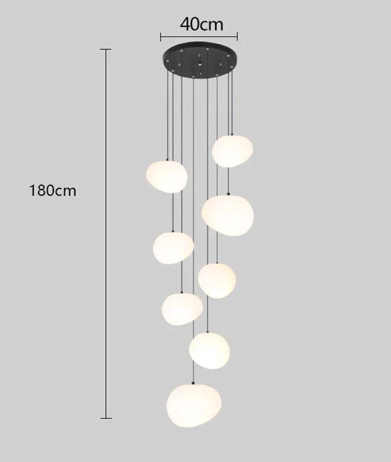 Nordic Dining Room Pendant Light Chandelier for Indoor Living Room Decor