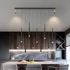 Long Strip Spotlight Pendant Lamp: Modern Chandelier for Living, Dining, Bedroom, Hall Lighting
