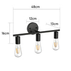 LED Multihead Mirror Wall Lamp – Vintage Decorative Indoor Lighting