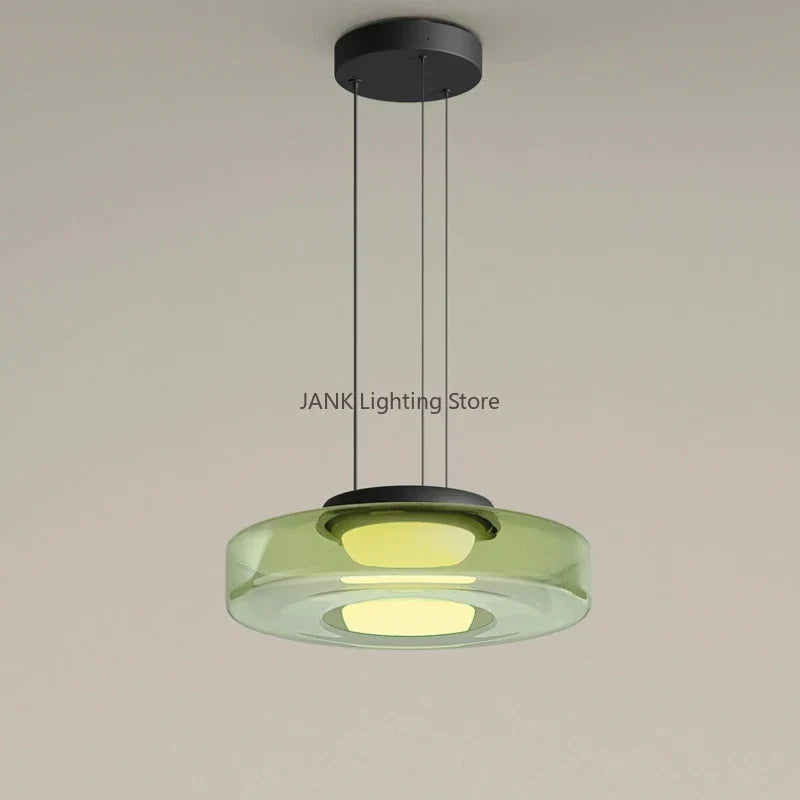 Glass Chandelier LED Pendant Lights Modern Home Decor