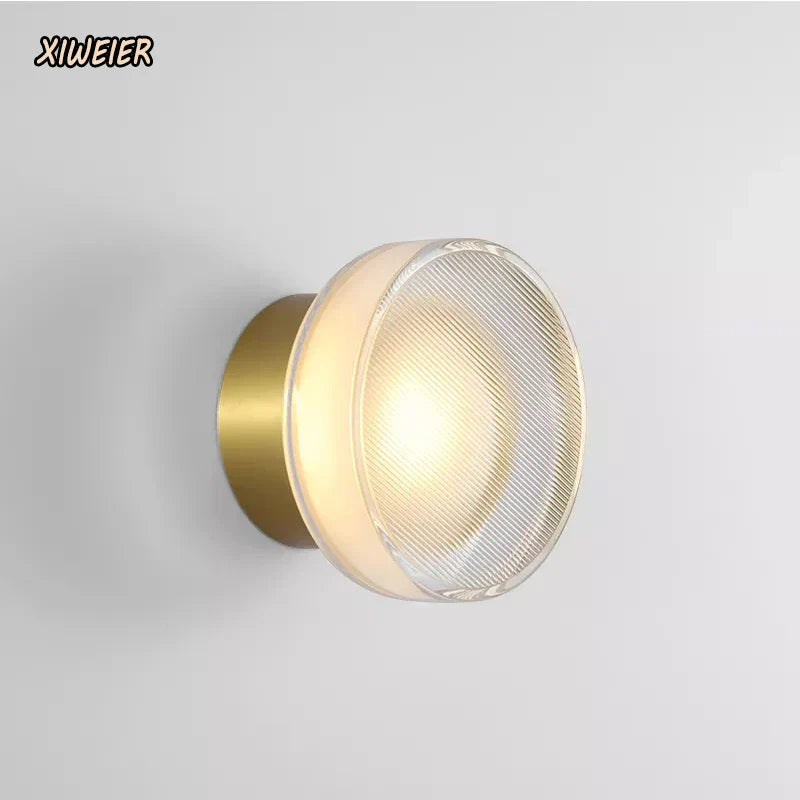 Nordic Acrylic Bedside Wall Lamp: Minimalist Bedroom Decorative Light