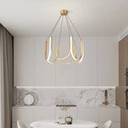 U-Shape LED Pendant Chandelier for Modern Minimalist Luxury Home Decor