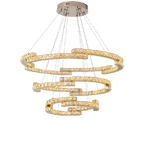 Circular Crystal Pendant Light Chandelier for Living Room