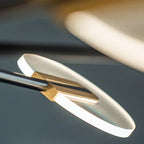 Nordic Iron LED Chandelier Rotatable Pendant Lamp for Dining Room, Living Room, Bedroom