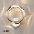 Modern Crystal LED Ceiling Chandelier Light Set for Stylish Indoor Lighting