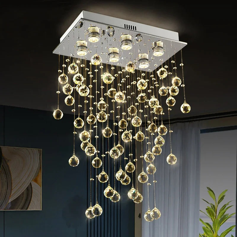 Luxury Modern Crystal Chandelier for Home Decor & Indoor Lighting