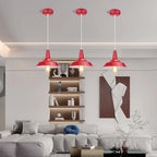 Industrial Pendant Lamp: Modern Retro Loft Chandelier for Kitchen, Living Room.