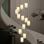 Modern LED Pendant Light Chandeliers for Living Room Staircase Decor