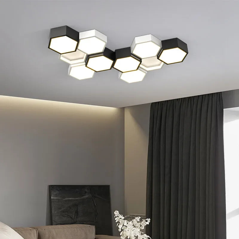 Smart LED Dimmable Chandelier Modern Ceiling Lamp Lighting