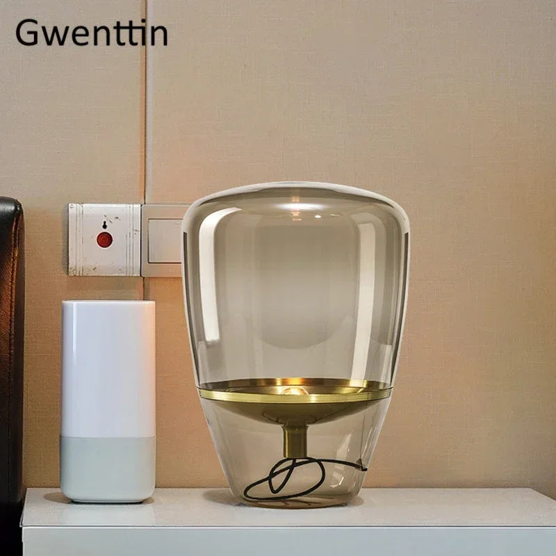 Glass Balloons LED Table Lamp for Home Decor and Bedroom Lighting