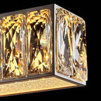 Crystal Chandelier LED Golden Modern Luxury Ceiling Home Interior Shop