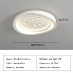 LED Ceiling Lamps: Modern Nordic Minimalist Design for Living Room, Bedroom, and Dining Room