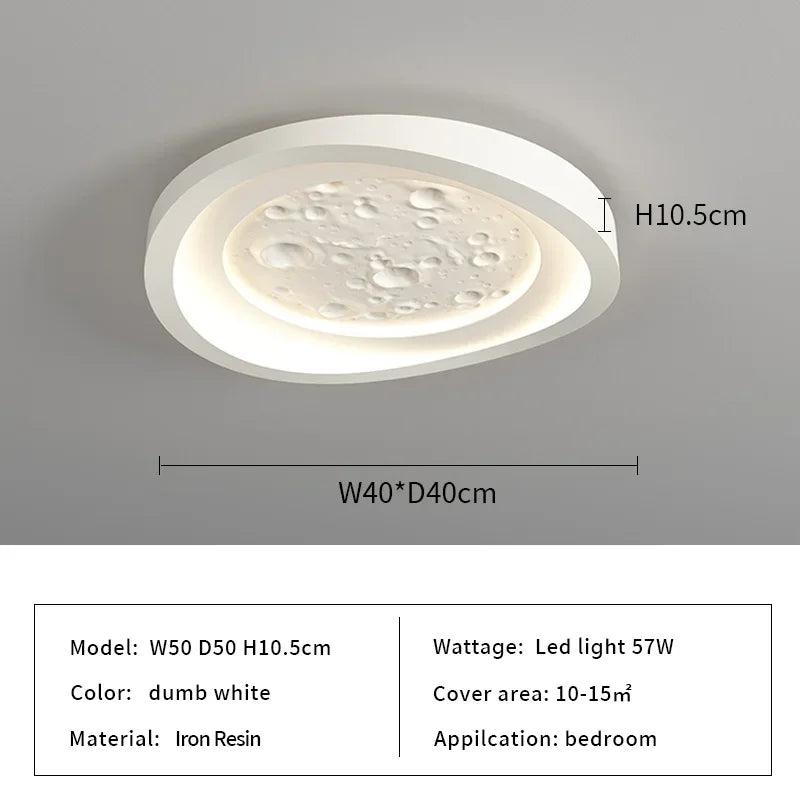 LED Ceiling Lamps: Modern Nordic Minimalist Design for Living Room, Bedroom, and Dining Room