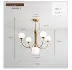 Modern Living Room & Restaurant Chandelier Collection in American & French Styles