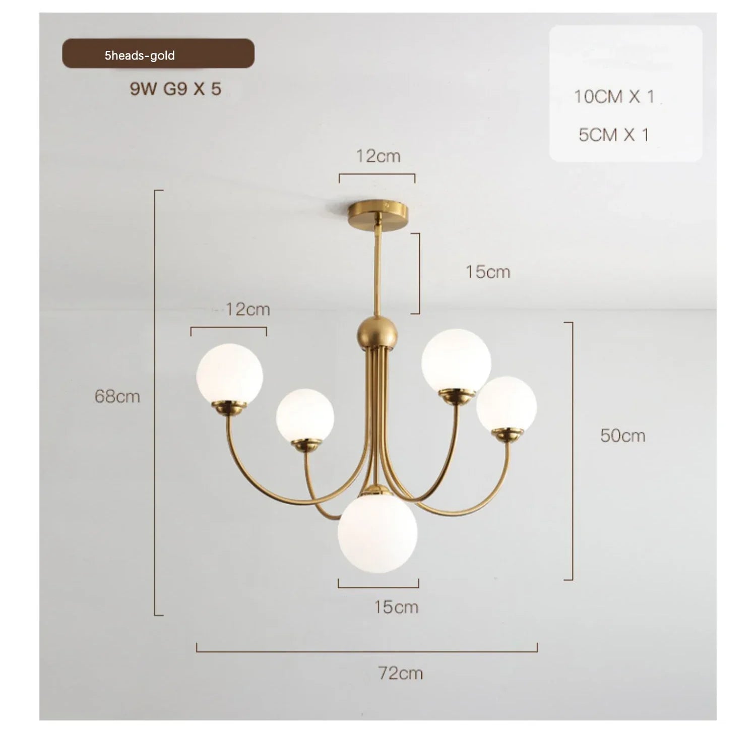 Modern Living Room & Restaurant Chandelier Collection in American & French Styles