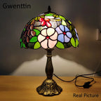 Tiffany Style Stained Glass Led Table Lamp