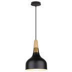 Wood Pendant Lamp: Nordic Macaron LED E27 Industrial Hanging Light for Home Decor