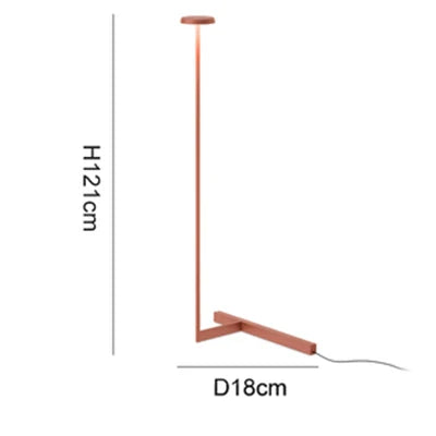 Nordic Minimalist Floor Lamp Art Decor for Studio Bedroom Corner