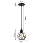 Industrial Loft Pendant LED Ceiling Light for Home Living Room Kitchen Decor