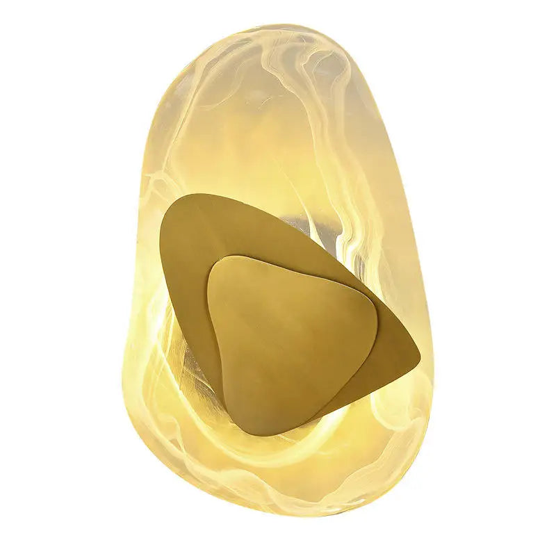 Irregular Graphic Wall Light Modern Luxury Bedside Sconce