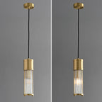 Glass Shade Pendant Lights for Kitchen Island - Adjustable Ceiling Chandeliers for Dining Room