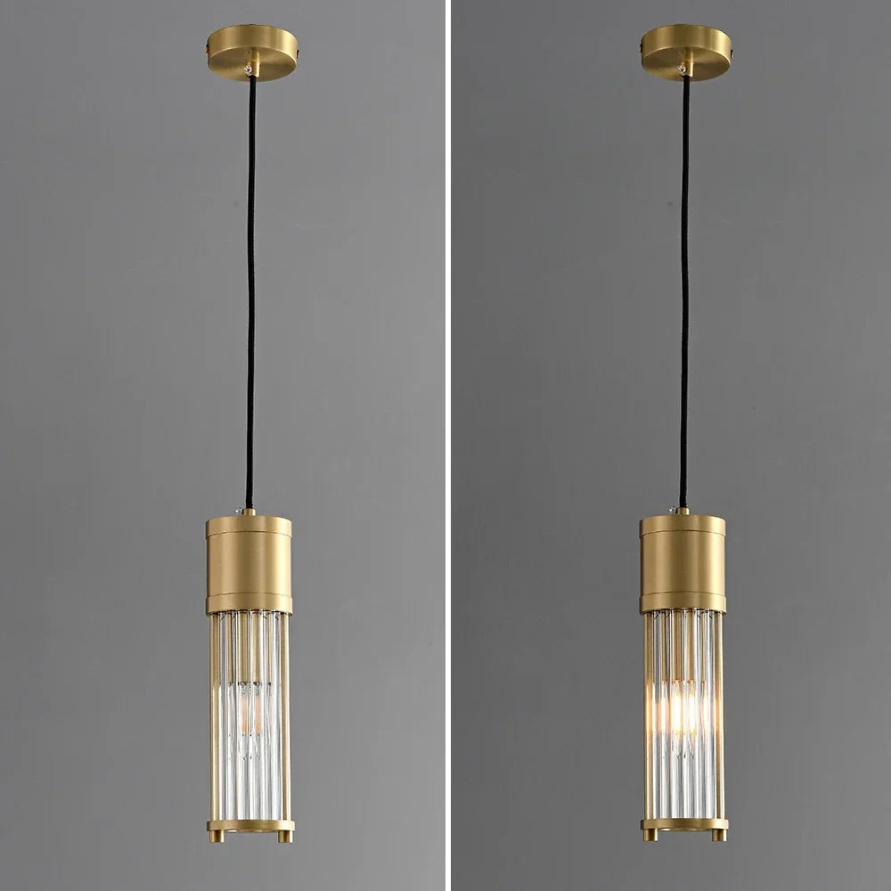 Glass Shade Pendant Lights for Kitchen Island - Adjustable Ceiling Chandeliers for Dining Room