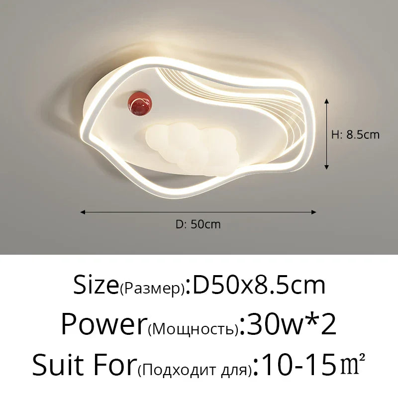 Minimalist Modern Ceiling Light for Bedroom Living Room Kitchen Indoor Decor Lamp