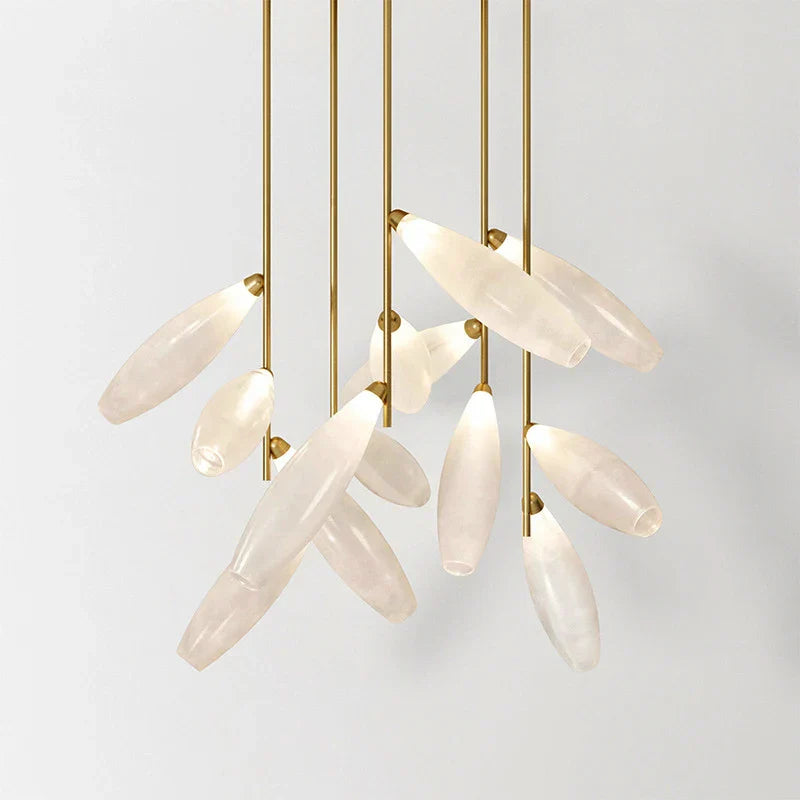 Elegant Glass LED Pendant Light for Living, Dining, Bedroom, Bar - Nordic Minimalist Design