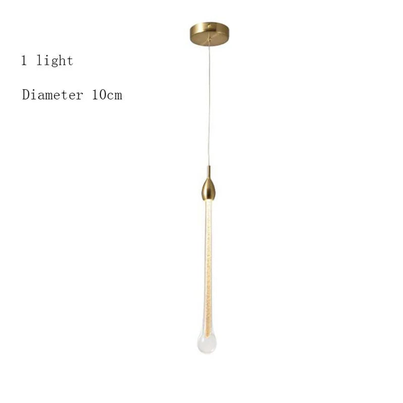 3W Round Stairs LED Chandelier: K9 Crystal, Metal Fixture, DIY Lamp for Villa