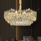 Crystal Chandelier: European Designer Style for Living Room, Bedroom & Dining Room