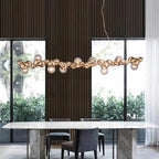 LED Pendant Chandeliers for Modern Living and Dining Rooms
