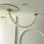 Contemporary LED Pendant Chandeliers for Living and Dining Room