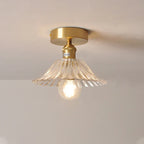 Glass Shade Pendant Ceiling Lamp for Kitchen Aisle Bedroom LED Lights Fixtures