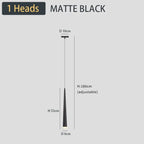 Modern LED Stair Chandelier for Duplex Apartment, Nordic Design for Bedroom, Restaurant, Bar.