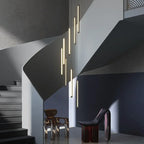 Nordic Black LED Dimmable Pendant Lights Modern Luxury Suspend Luminarias